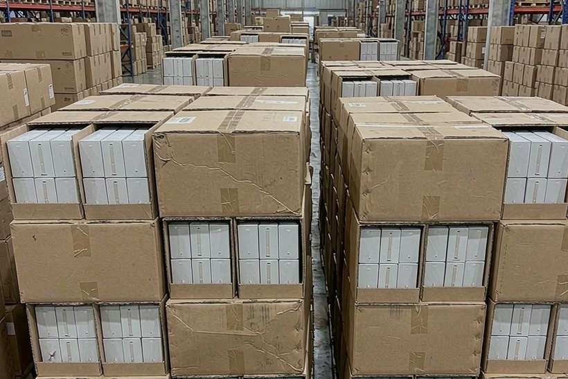 Checklist for VapeCon products in Naples — container load