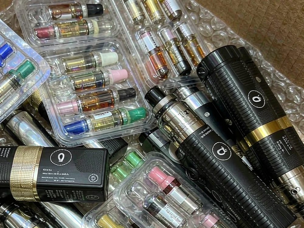 Restocking VapeCon products in Naples — new arrivals