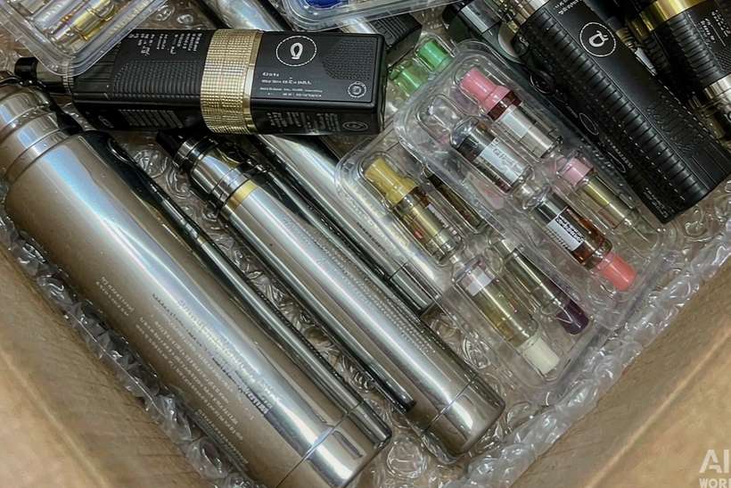 Warranty Notes for VapeCon disposables — small parcel